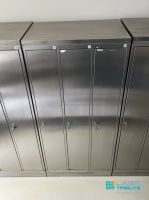 Bild Edelstahl Spind 3-fach